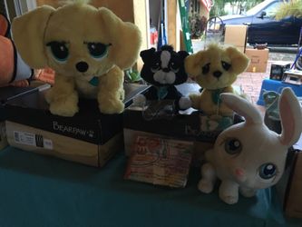 Pet shop plush toys