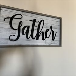 “Gather” Wall Art 