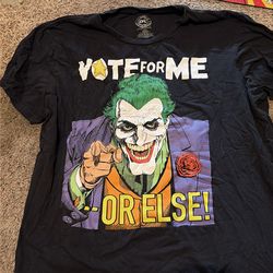 Joker Vote For Me Shirt - L