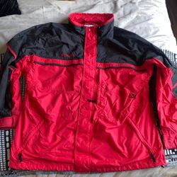 COLUMBIA RED SNOW JACKET