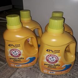 Arm & Hammer Liquid Detergent! Powerfully Clean! 105 oz $10.50 each (43612)
Arm & Hammer Liquid Detergent! Powerfully Clean! 105 oz $10.50 each 