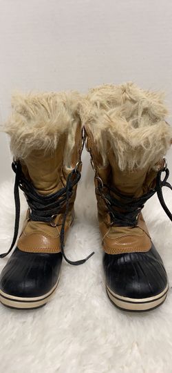Sorel Tofino Cate Lace Up Waterproof Winter Snow Boots Sz US 5