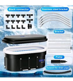 ICEDOO 132 Gallon Portable Inflatable Ice Bath Tub ( Brand New, Sealed Box ) For $35