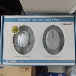 BRAND NEW - WIRELESS BLUETOOTH COMBO PACK   $25.