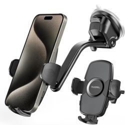 Car Phone Holder Mount[Super Suction Cup] Cell Phone Car Mount 3in1 Universal Car Accessories for Air Vent Windshield Dashboard Cell Phone Holder Auto