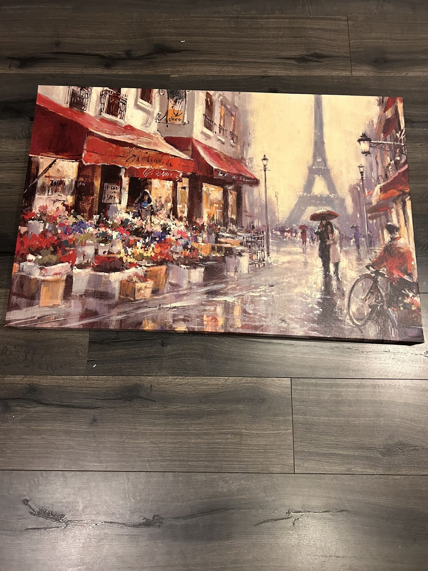 Paris Landscape Painting