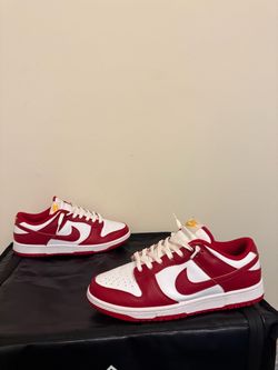 Nike Dunk Low Retro USC White Gym Red DD1391-602 Men’s Size 9.5