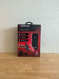 Monster Power Bank with Sparkless Smart Cable
