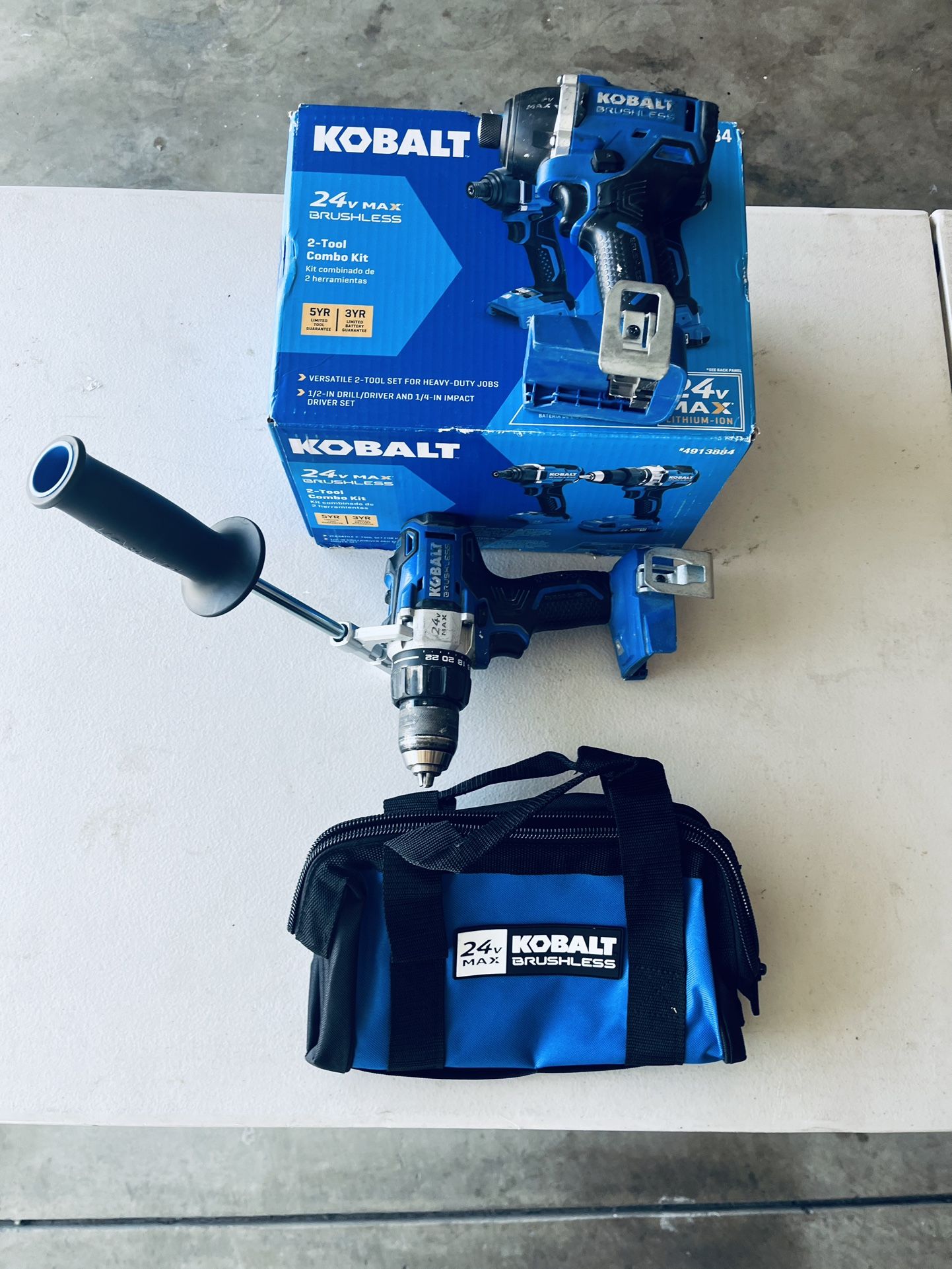 Kobalt Drill And Impact Combo