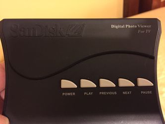 Sandisk TV viewer for photos
