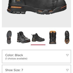 Timberland PRO Men's Endurance 6" Waterproof Steel Toe Work Boot