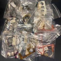 Wholesale Bulk Order Hands-free, Acrylic door opener! “KEYCHAINS” LOT OF 16