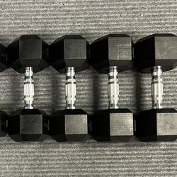 150lb Set Of Dumbbells 5lb to 25lb. Brand New 