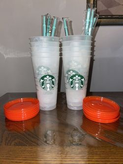 Starbucks Color Changing Swirl Cups 