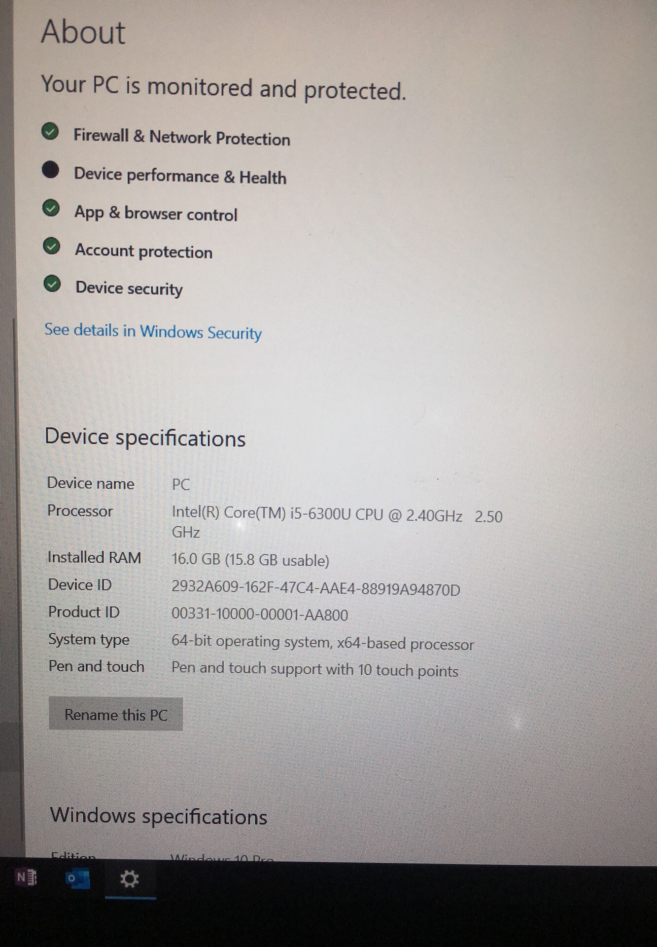 Lenovo ThinkPad Yoga 260 i5 16GB