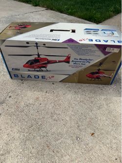 Blade cx2 E-flite remote control helicopter