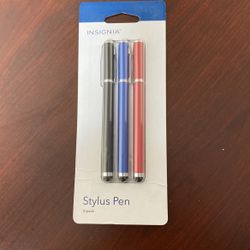 ⚫️🔵🔴New three pack of insignia stylus pens