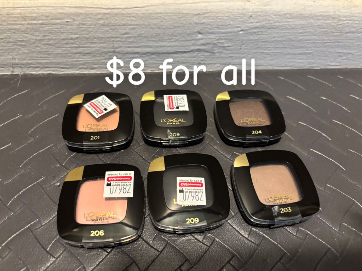 Loreal Eyeshadows