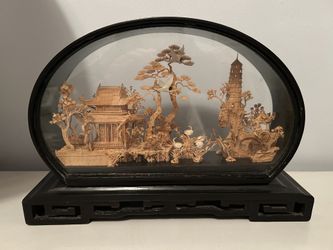 Chinese Cork Diarama