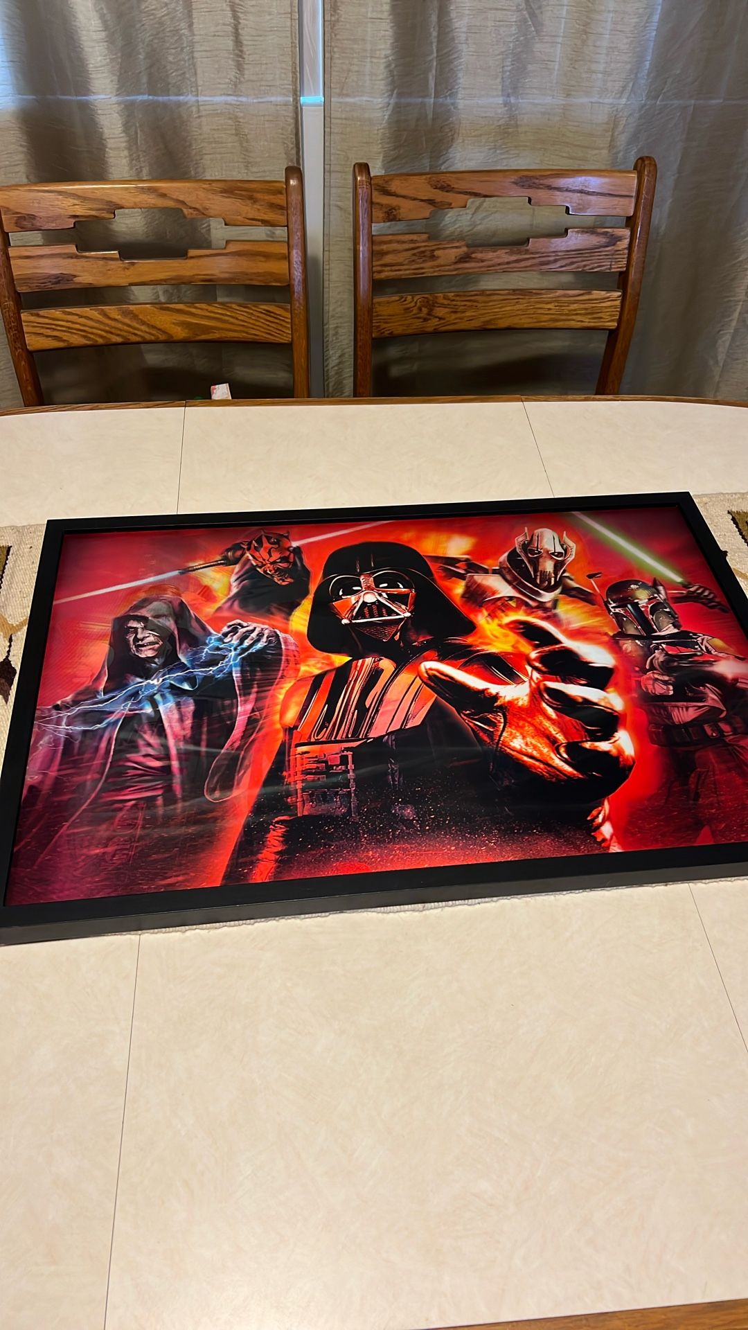 Star Wars Holographic Picture