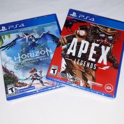 PlayStation 4 Games Bundle Horizon Forbidden West/Apex Legends 