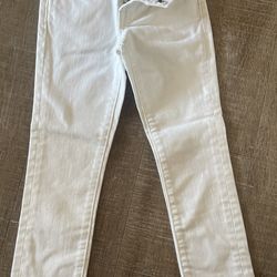7 For All Mankind Toddler White Jeans