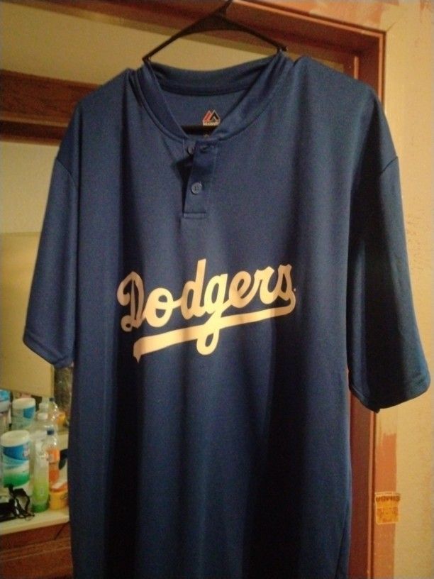 La Dodgers Blue Jersey Shirt