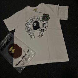 Chrome hearts bape tee