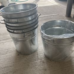 Galvanized Buckets 