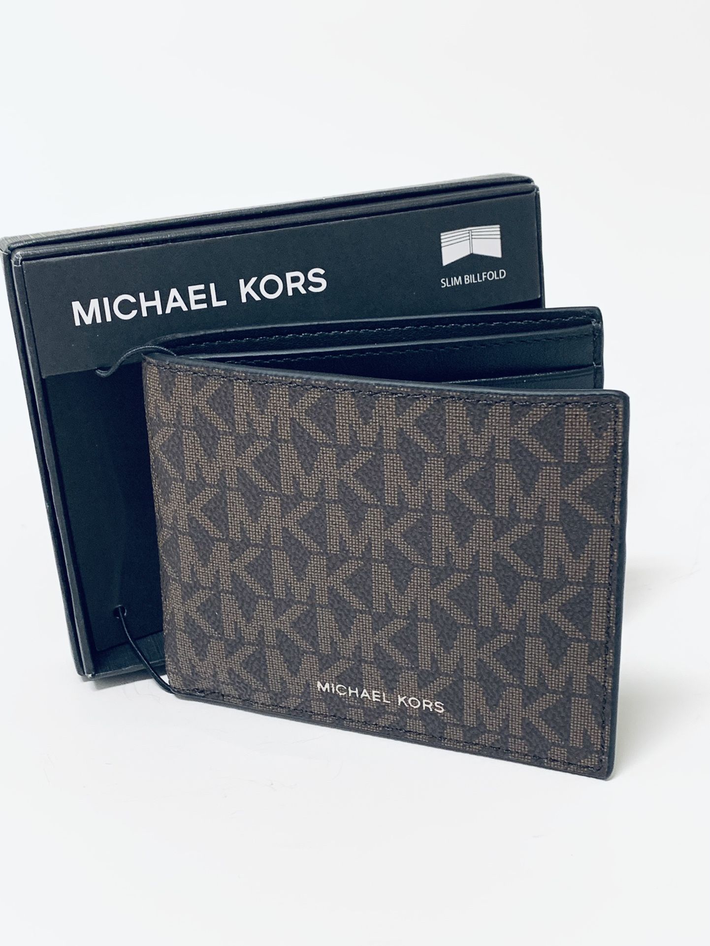 Michael Kors logo men’s Jetset billfold wallet￼