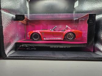 Jada Toys 2024 "Pink Slips" - Pink 1965 Shelby Cobra 427 S/C - 1:24 Scale