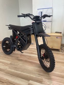 Electric Dirt Bike Matte Black GT 54 Pro Financing $1-$100 Down