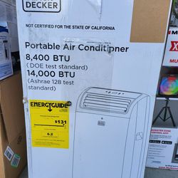 Black And Decker Protable Ac And Dehumidifier 