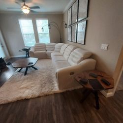 Ashley Furniture Next Gen Gaucho 5 Piece Dual Power Reclining Modular Sectional With Wedge And 3 Reclining Seats.