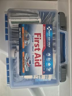 First Aid Only 260-Piece First Aid Kit