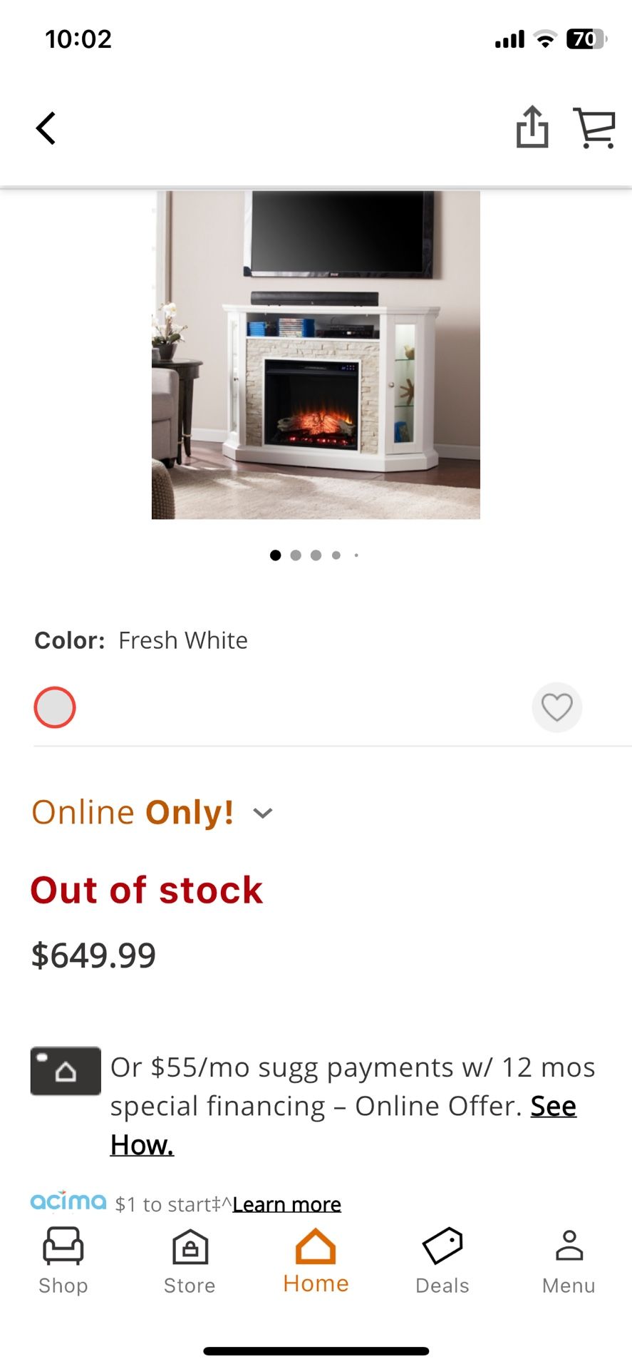 Electric Fireplace