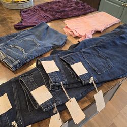 Assorted Women's Clothes Jeans ($10 For All)