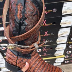 mens combo (boot and belt)