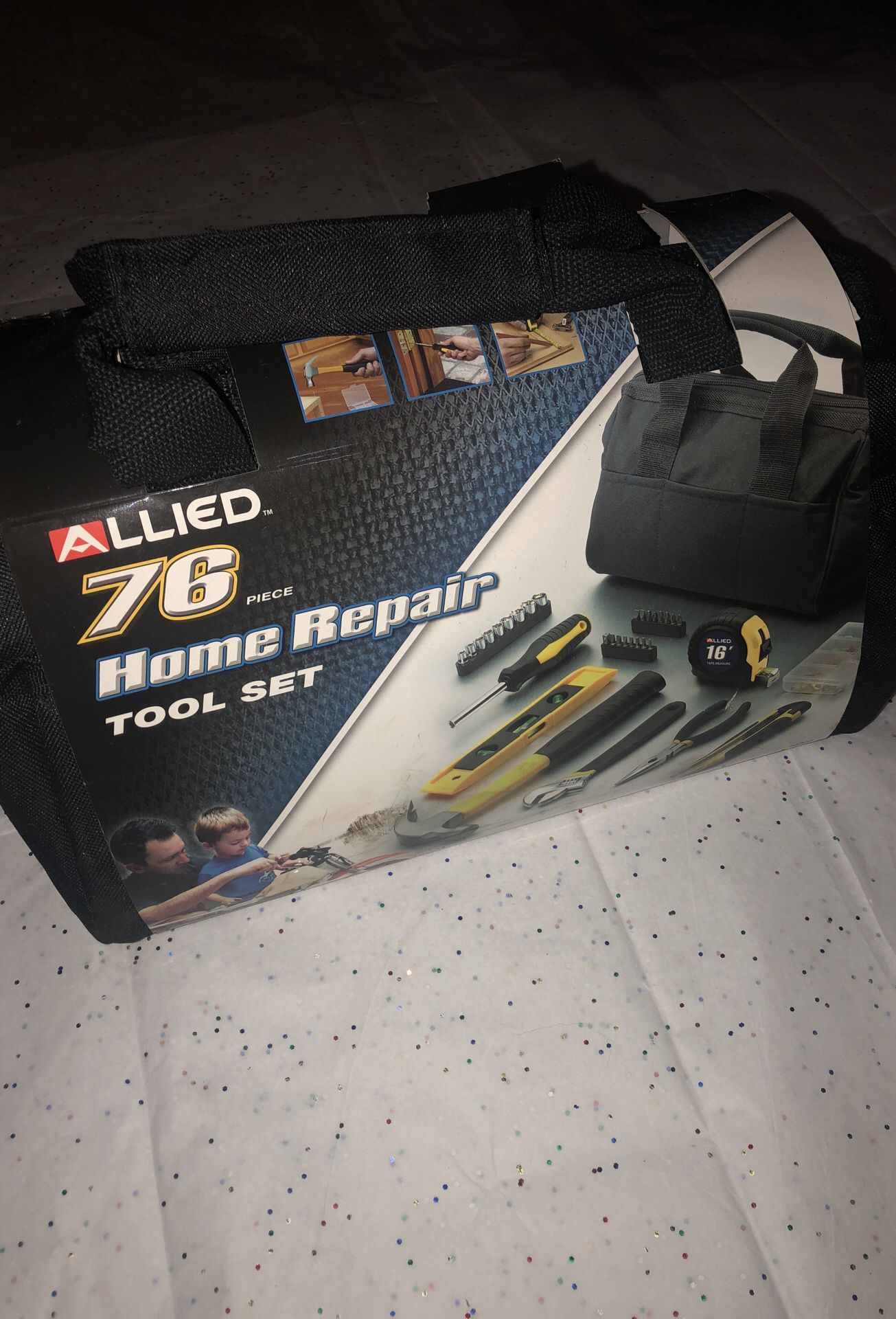 Allied Tools Home Repair 76 Piece Tool Set