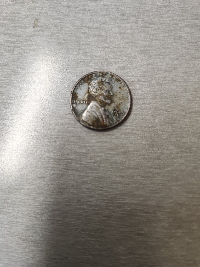 1943 S Silver Wheat Penny 