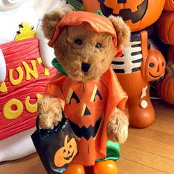 Vintage Halloween Dan Dee Teddy Bear 🎃