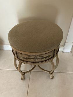 ESTATE SALE-  Stool Chair For Vanity Or Anywhere Else