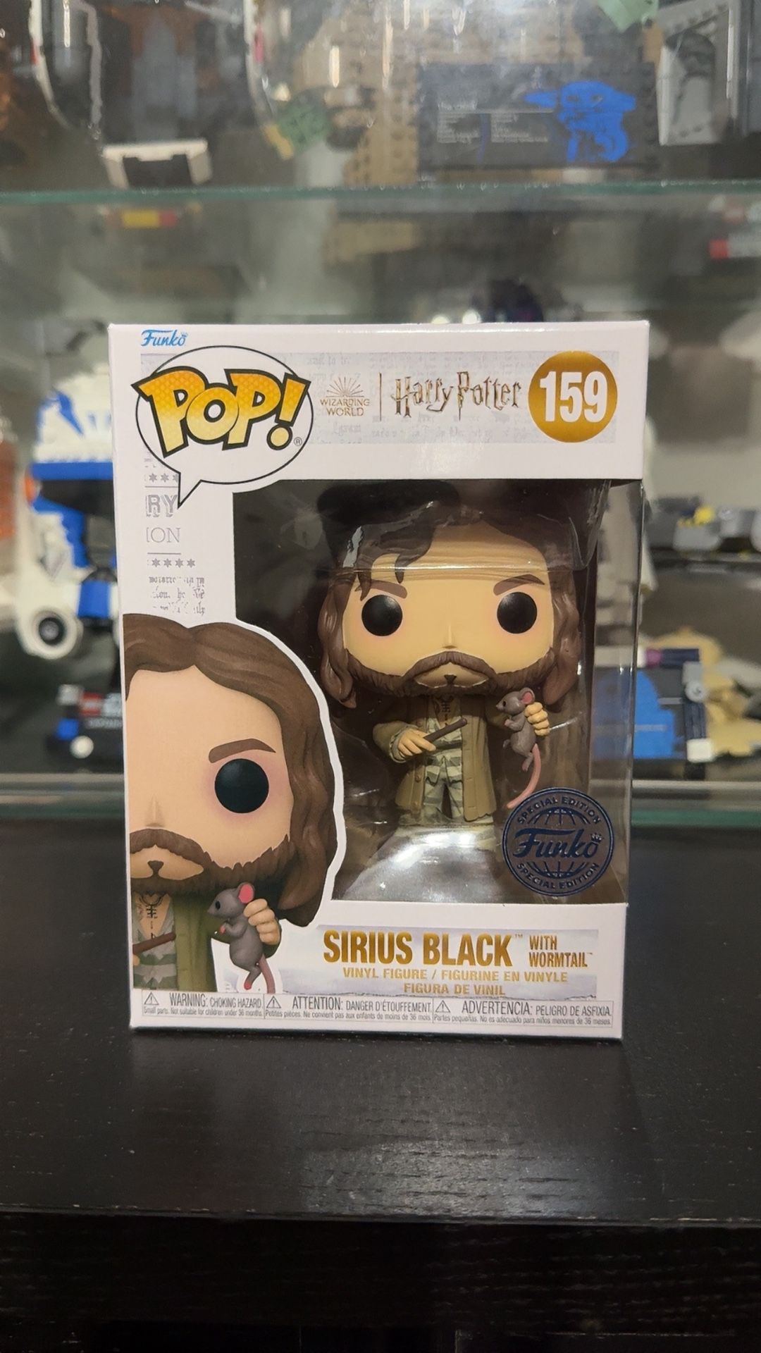 Funko Pop #159 Sirius Black with Worktail (Funko SE)