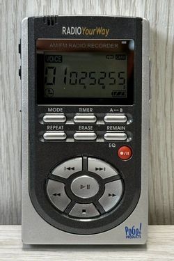 PoGo Products RADIO Your Way LX AM/FM Radio Recorder (A1G014433)