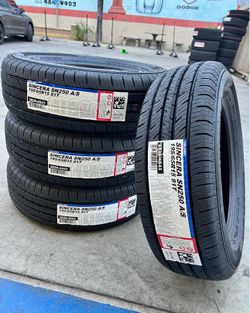 195/65/15 Falken 4 New Tires Installed And Balanced