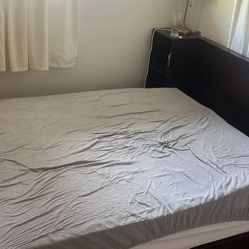 Bed Frame and Mattress (full size)