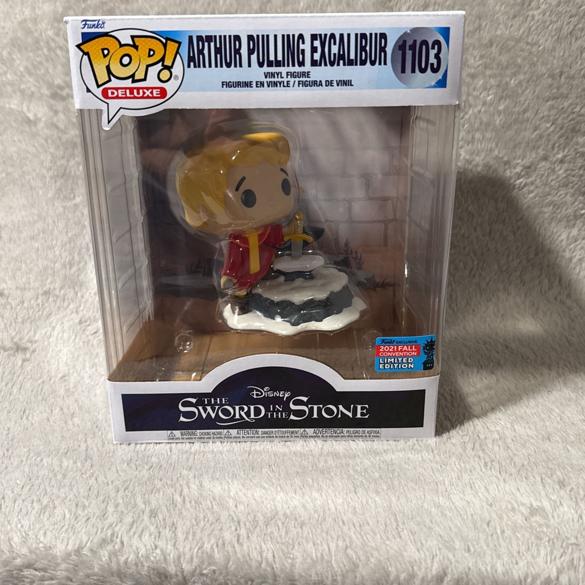 Arthur Pullin Excalibur Funko Pop