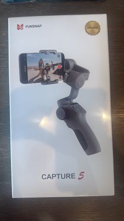 NEW FUNSNAP Capture 5 Advanced Smartphone Gimbal Stabilizer (Today’s Pickup – Please Contact Me)