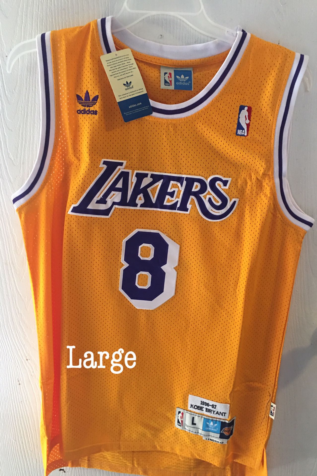 Lakers Kobe Bryant Stitch Jersey
