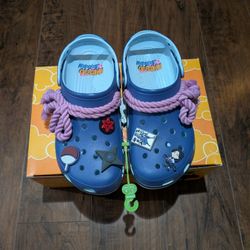 Crocs Naruto Sasuke Size 11M